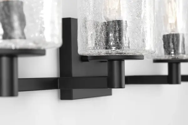 Parker Four Light Bath Vanity in Midnight Black - Image 6