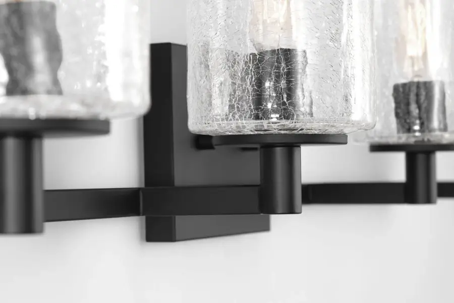 Parker Four Light Bath Vanity in Midnight Black - Image 6