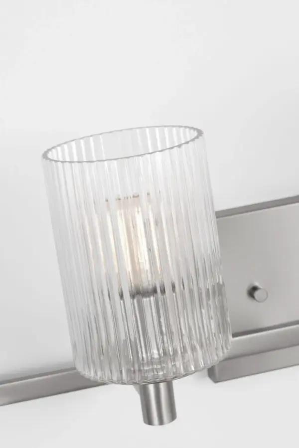 Modern Four-Light Vanity with Clean Contemporary Lines - Image 2