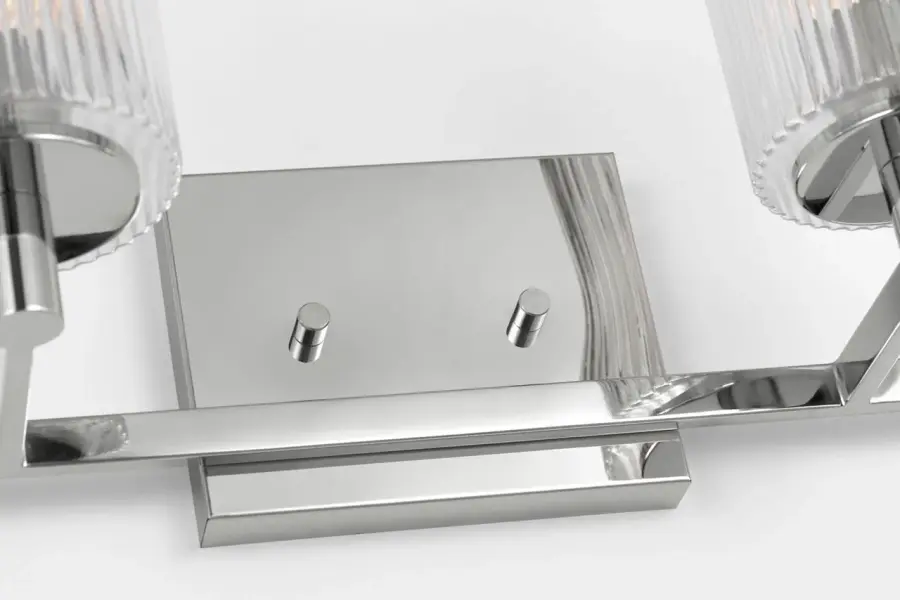 Lando Four Light Bath Vanity in Brushed Steel - Image 5