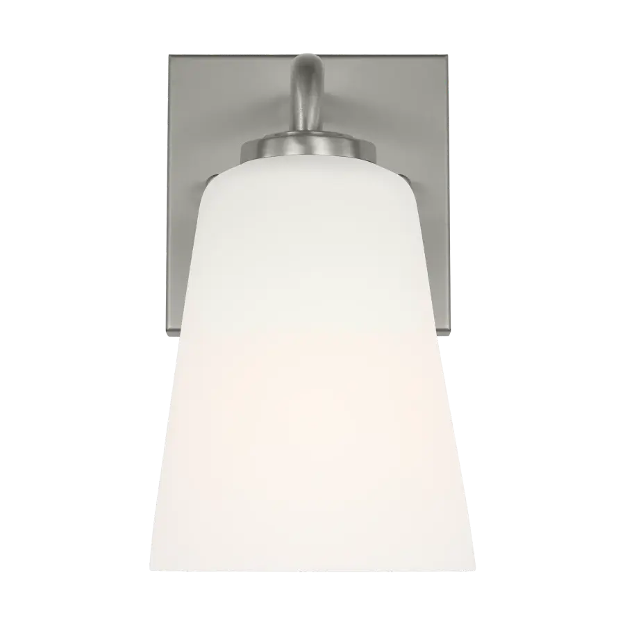 Miles Small Vanity Light in Brushed Nickel - Image 5
