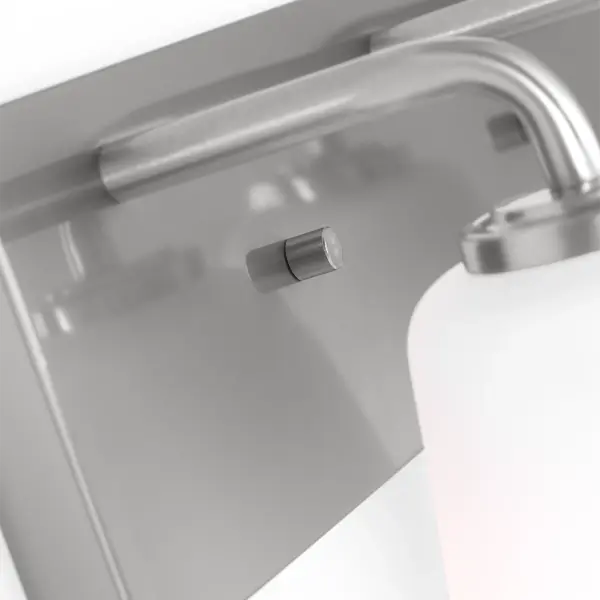 Miles Large Bath Sconce in Brushed Nickel - Image 4
