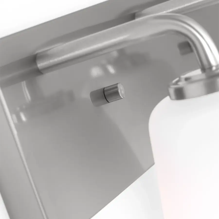 Miles Large Bath Sconce in Brushed Nickel - Image 4