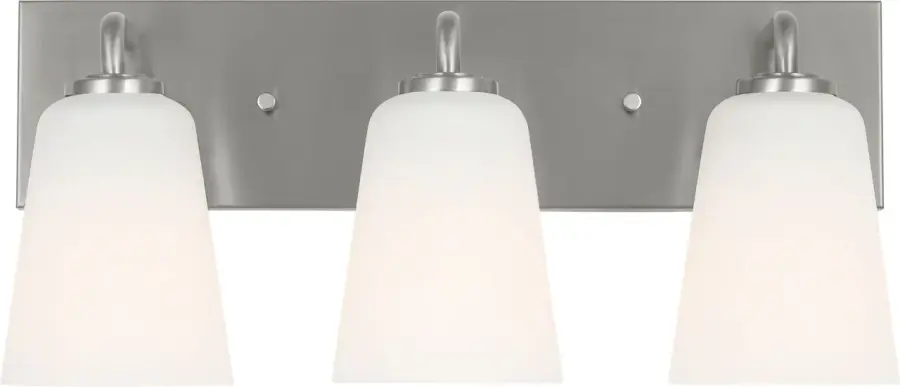 Miles Large Bath Sconce in Brushed Nickel - Image 6