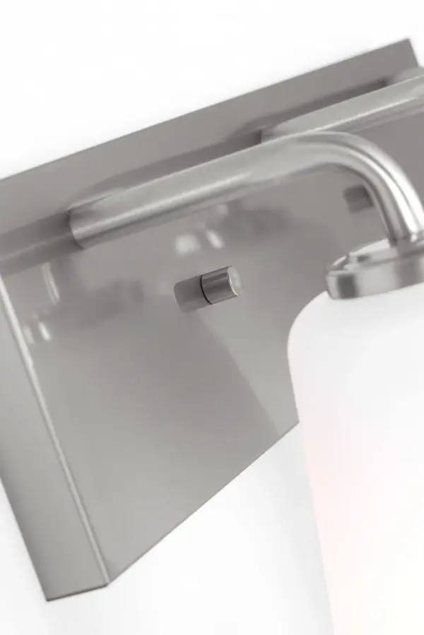 Miles Large Bath Sconce in Brushed Nickel - Image 8