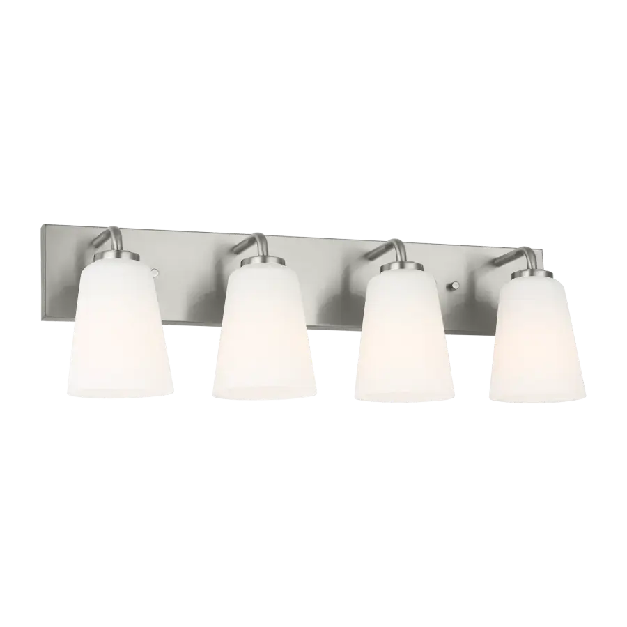 Miles Extra Large Bath Sconce in Brushed Nickel - Image 3