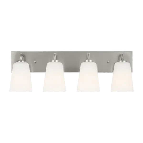 Miles Extra Large Bath Sconce in Brushed Nickel - Image 6
