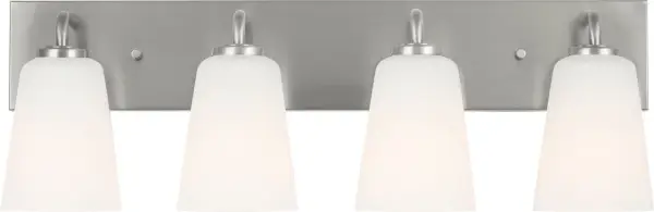 Miles Extra Large Bath Sconce in Brushed Nickel - Image 7