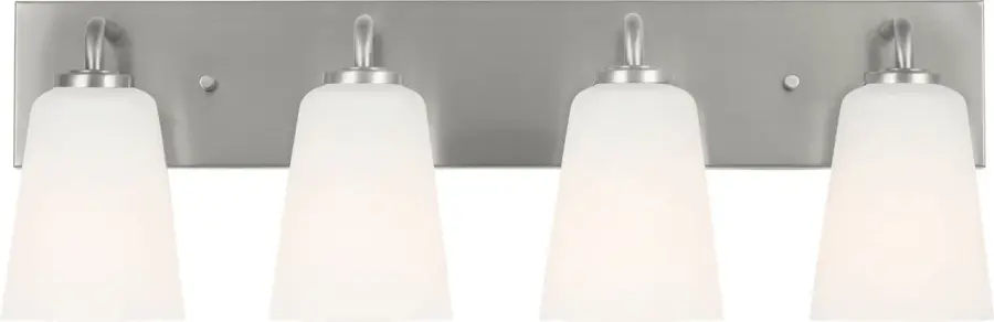 Miles Extra Large Bath Sconce in Brushed Nickel - Image 7