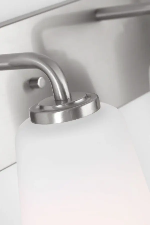 Miles Extra Large Bath Sconce in Brushed Nickel - Image 8