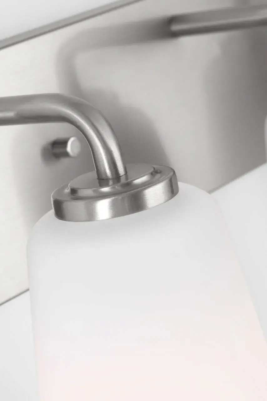 Miles Extra Large Bath Sconce in Brushed Nickel - Image 8