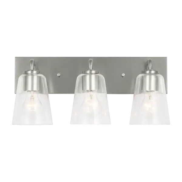 Miles Large Bath Sconce in Brushed Nickel - Image 5