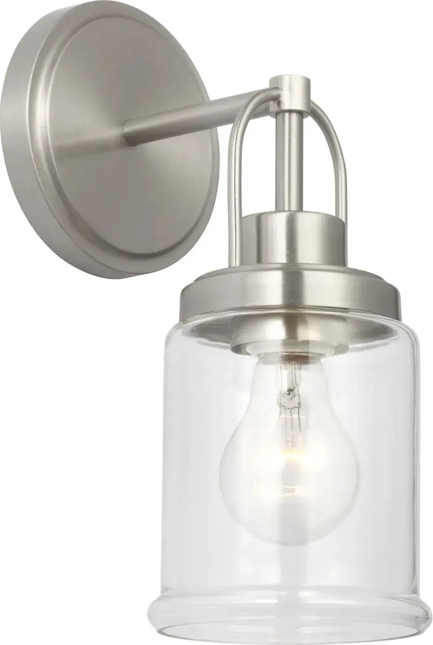 Anders Small Vanity Light in Brushed Nickel - Image 2