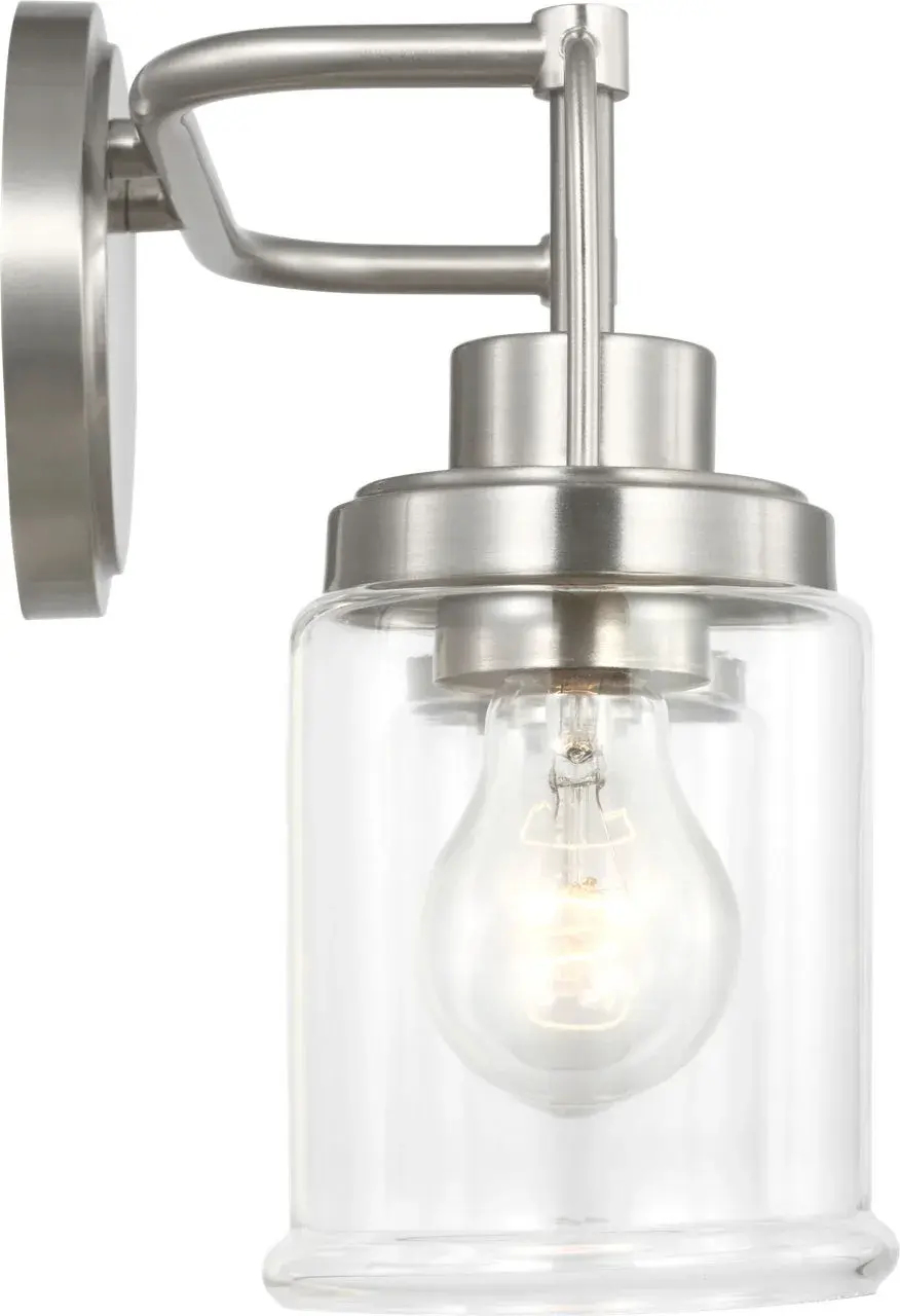 Anders Medium Vanity Light in Brushed Nickel - Image 1