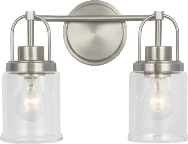 Anders Medium Vanity Light in Brushed Nickel - Image 2