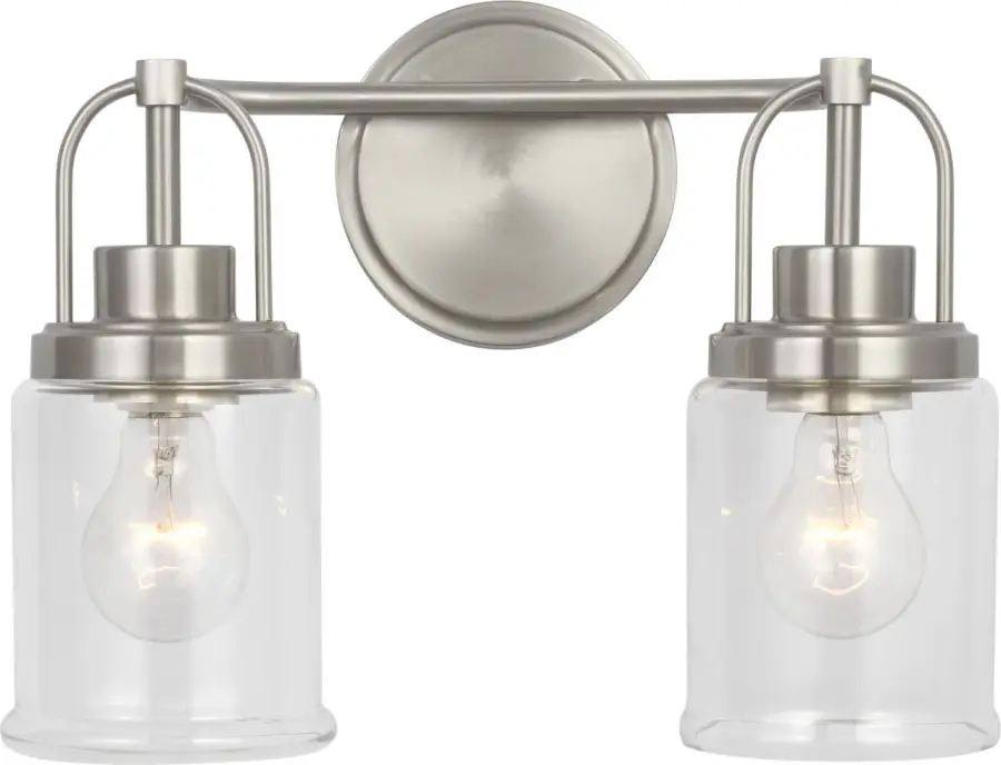 Anders Medium Vanity Light in Brushed Nickel - Image 2