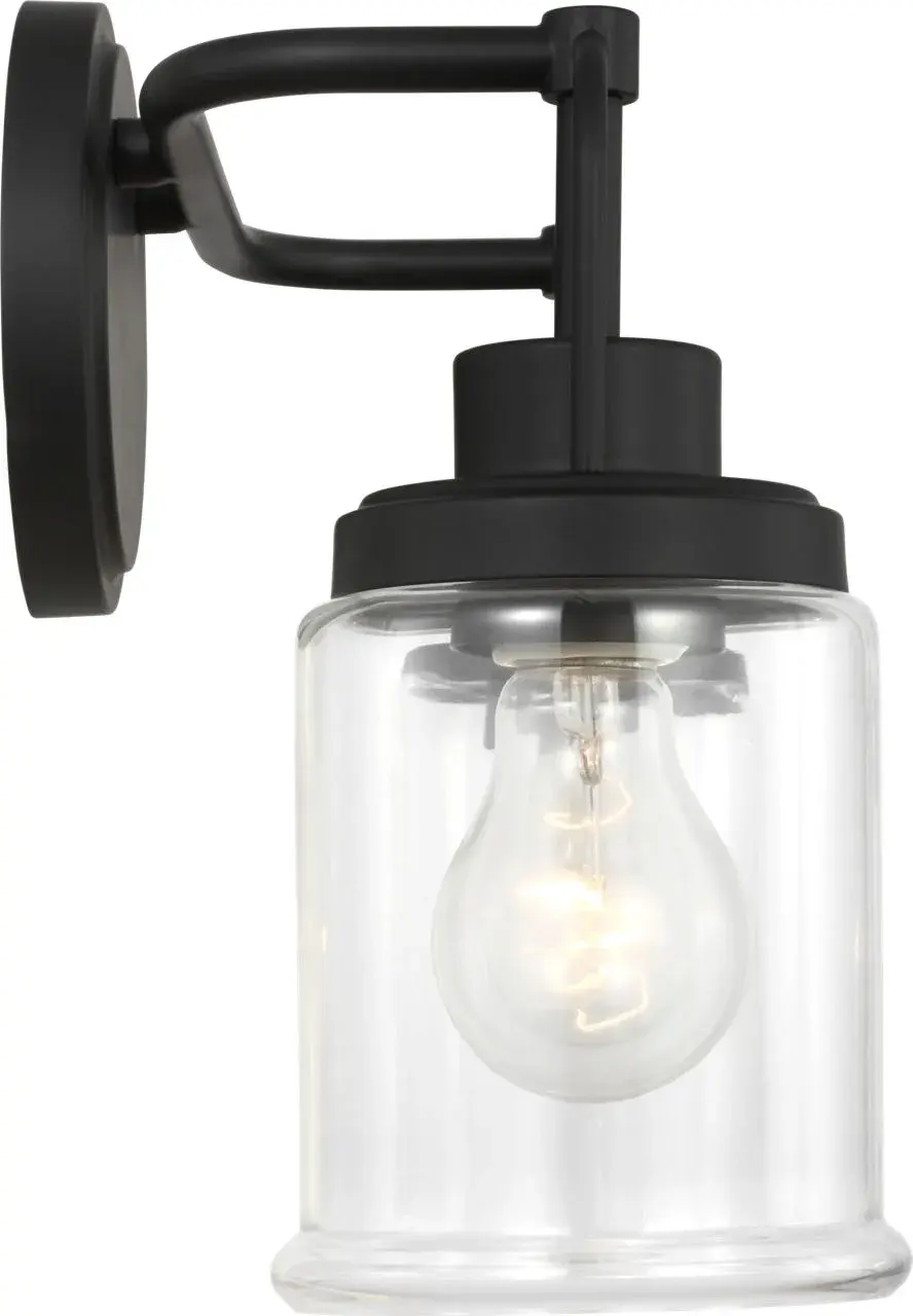 Anders Medium Vanity Light in Midnight Black - Image 2