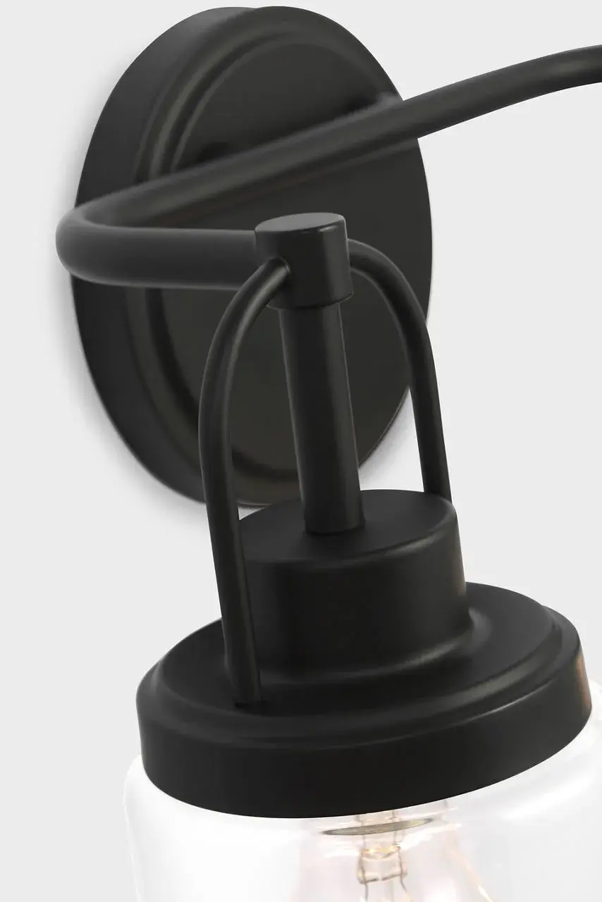 Anders Medium Vanity Light in Midnight Black - Image 4