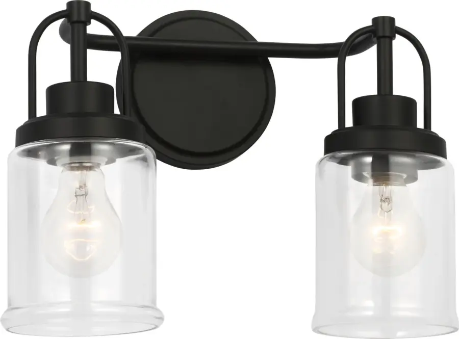Anders Medium Vanity Light in Midnight Black - Image 3
