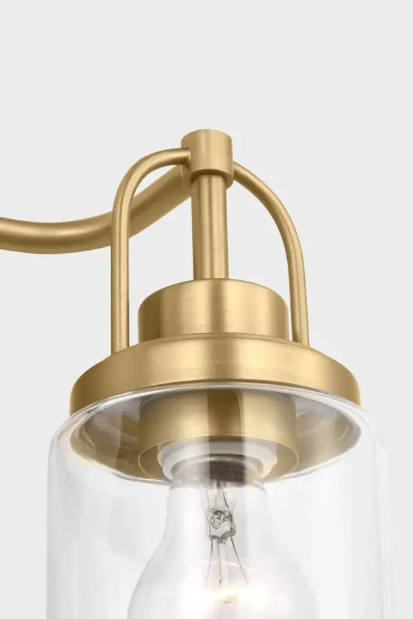 Anders Medium Vanity Light in Satin Brass - Image 4
