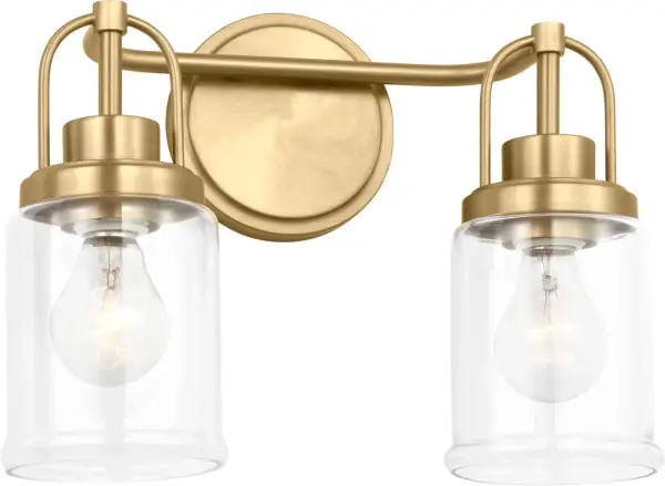 Anders Medium Vanity Light in Satin Brass - Image 3
