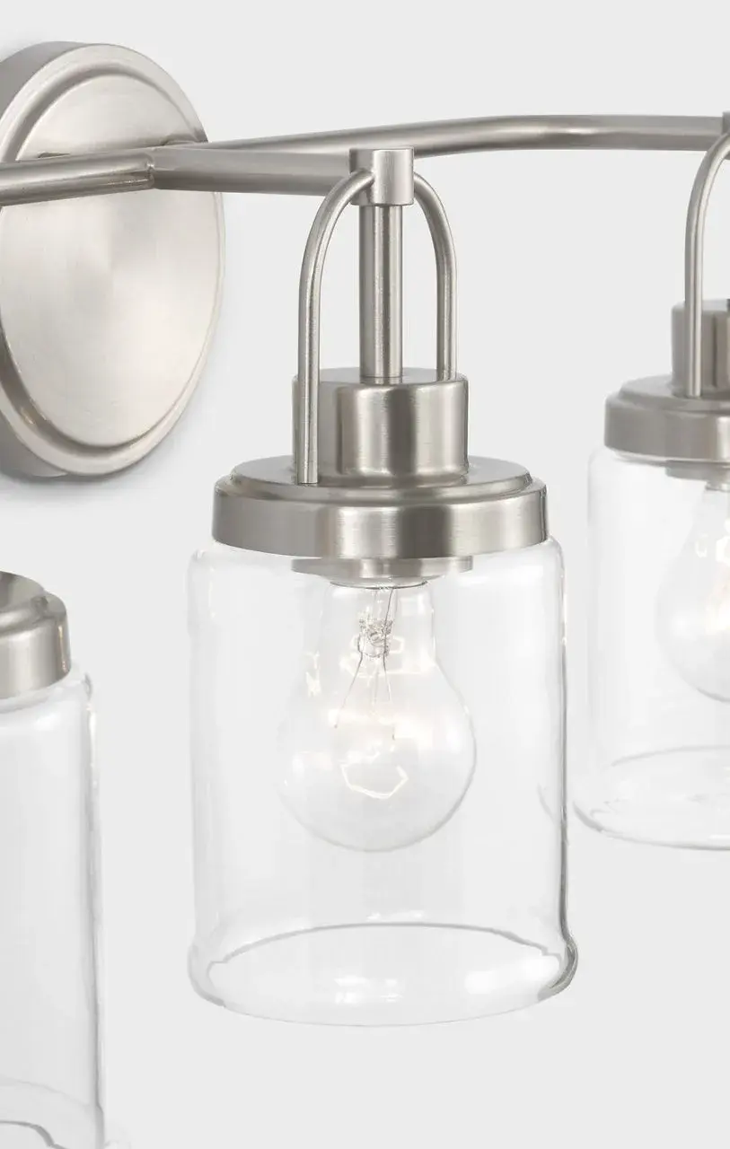 Anders Large Vanity Light in Brushed Nickel - Image 4