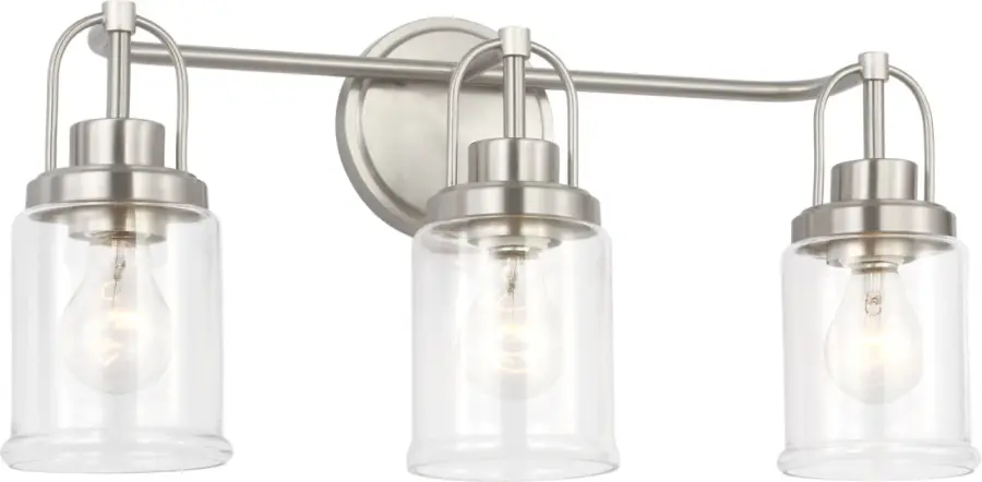 Anders Large Vanity Light in Brushed Nickel - Image 2