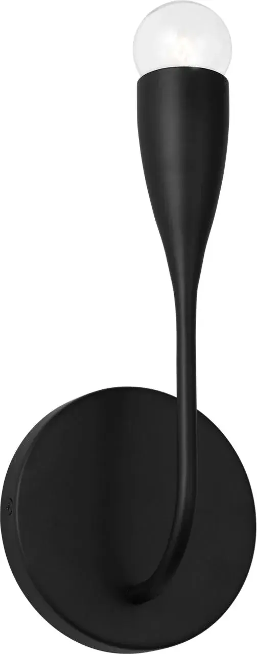 Maya Small Sconce in Midnight Black - Image 1