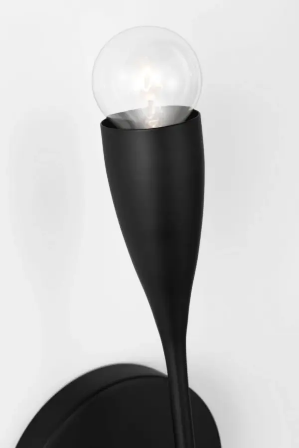Maya Small Sconce in Midnight Black - Image 4
