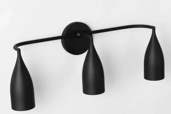 Maya 3-Light Vanity in Midnight Black - Image 5