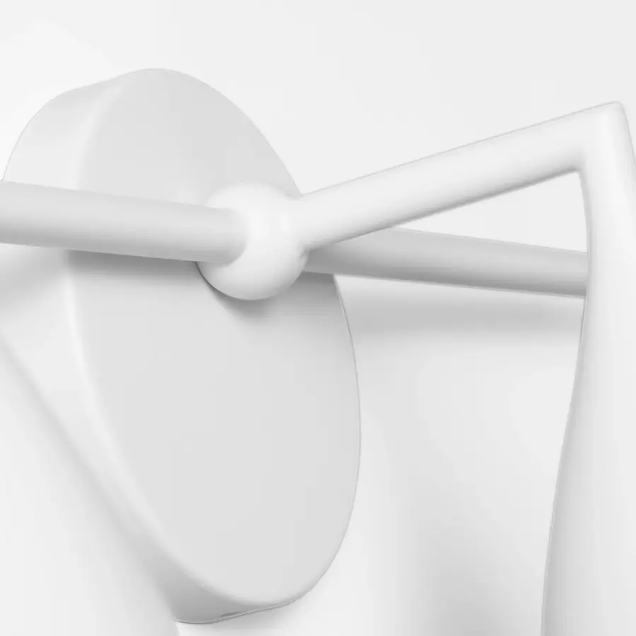 Maya 3-Light Vanity in Matte White - Image 3