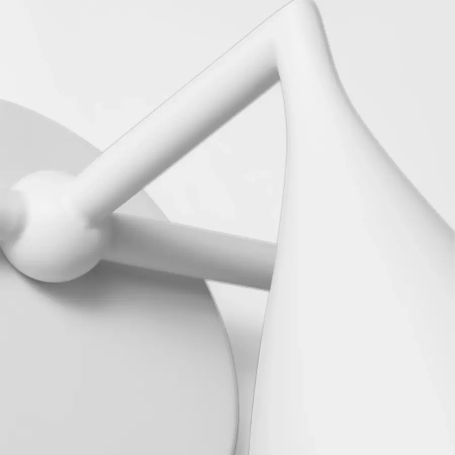 Maya 3-Light Vanity in Matte White - Image 4