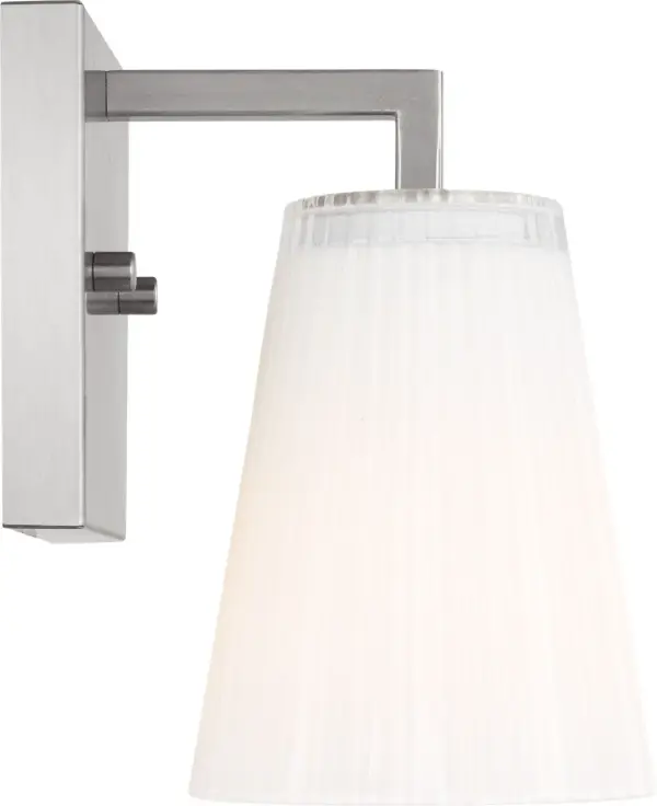 Upson Small Vanity Light in Brushed Nickel - Image 1