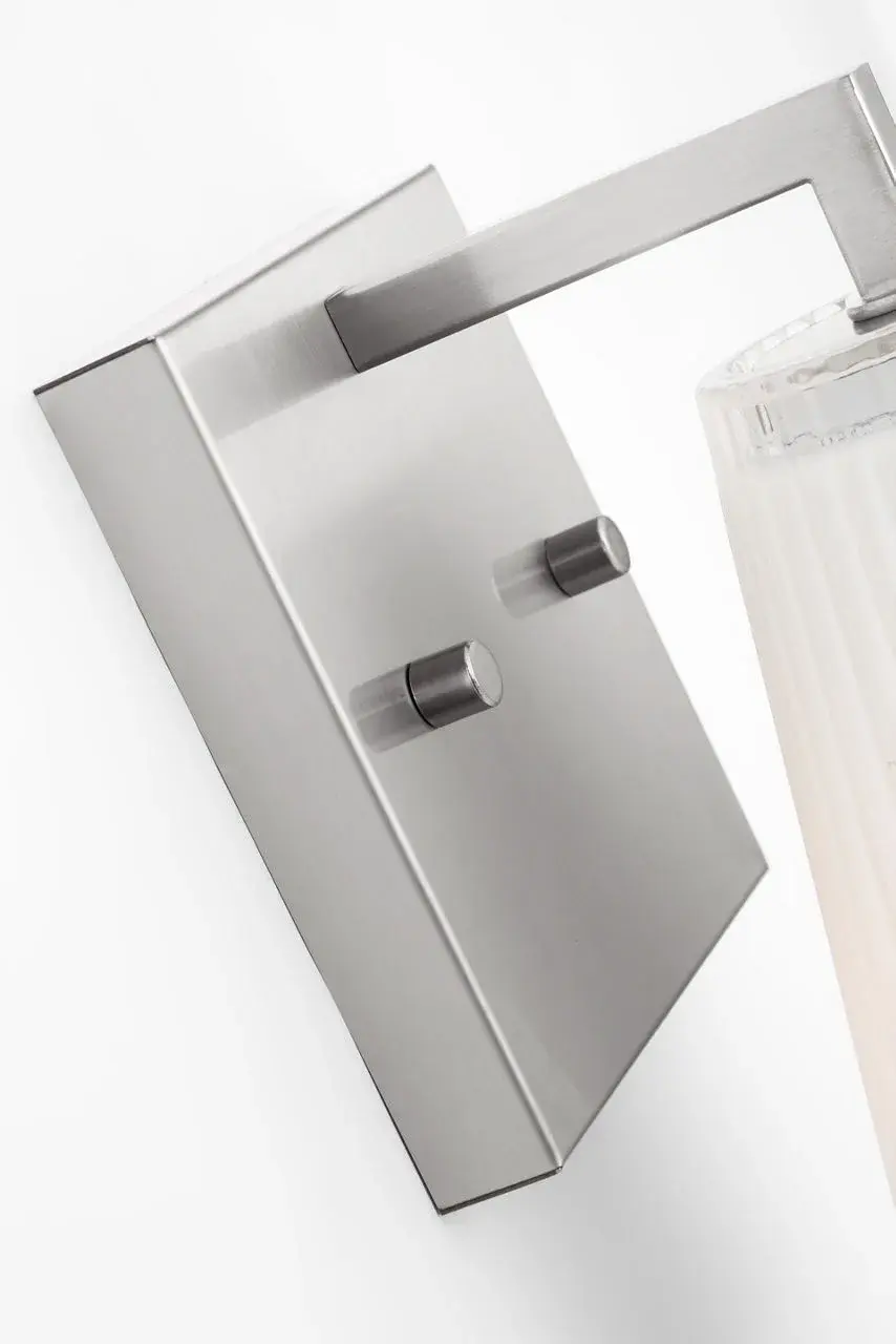 Upson Small Vanity Light in Brushed Nickel - Image 5