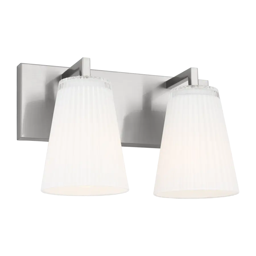 Upson Medium Vanity Light in Brushed Nickel - Image 2