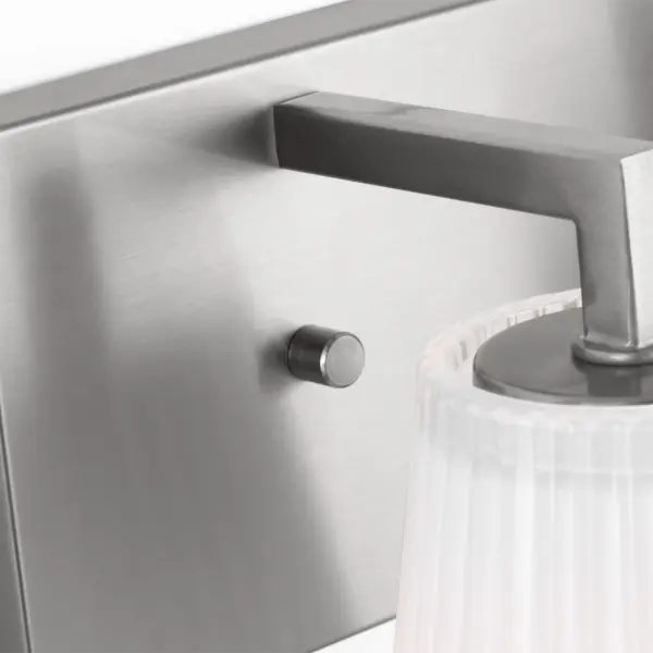 Upson Medium Vanity Light in Brushed Nickel - Image 4