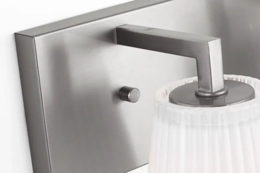 Upson Medium Vanity Light in Brushed Nickel - Image 9