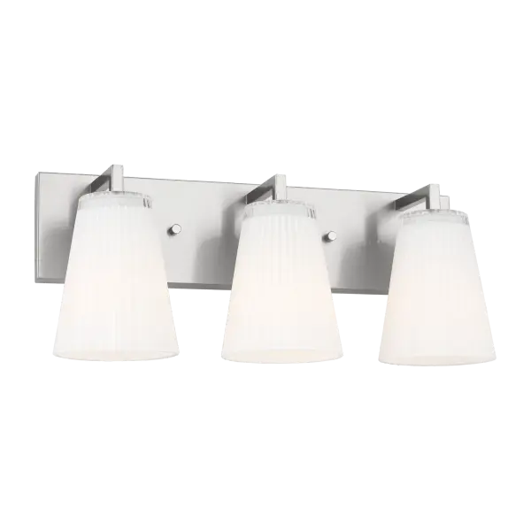 Upson Large Vanity Light in Brushed Nickel - Image 2