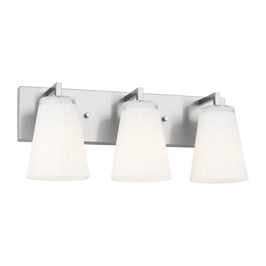 Upson Large Vanity Light in Brushed Nickel - Image 2