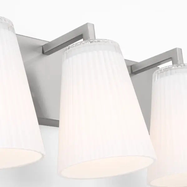 Upson Large Vanity Light in Brushed Nickel - Image 3