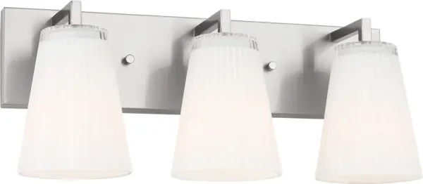 Upson Large Vanity Light in Brushed Nickel - Image 7