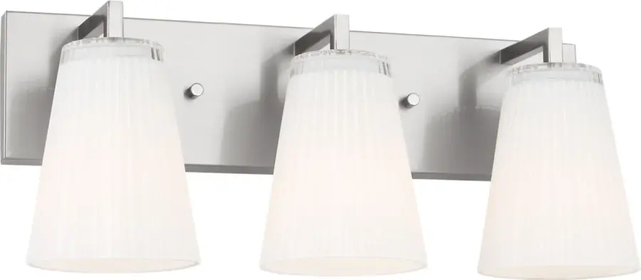 Upson Large Vanity Light in Brushed Nickel - Image 7