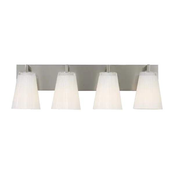 Upson Extra Large Vanity Light in Brushed Nickel - Image 1