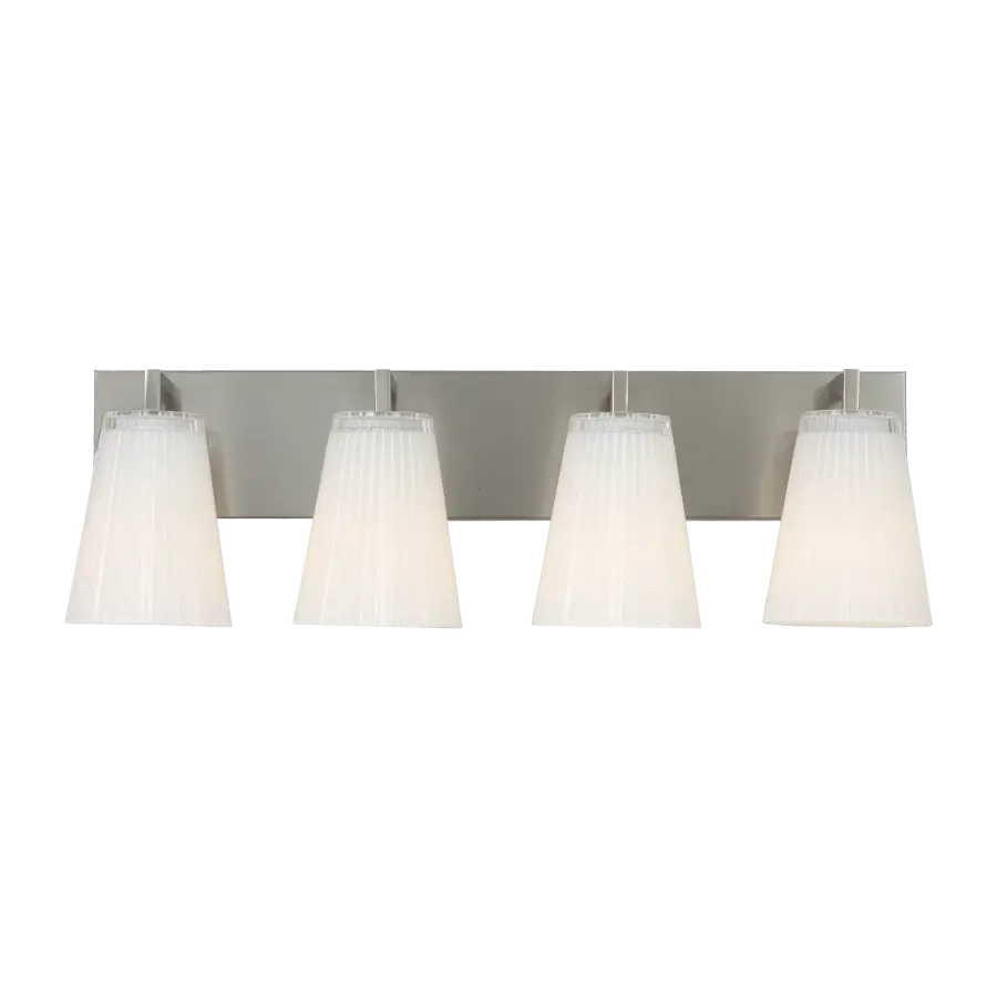 Upson Extra Large Vanity Light in Brushed Nickel - Image 1
