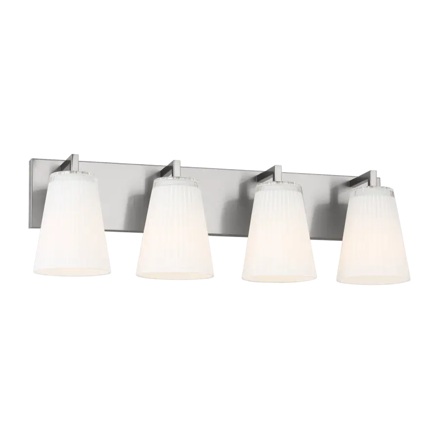 Upson Extra Large Vanity Light in Brushed Nickel - Image 2