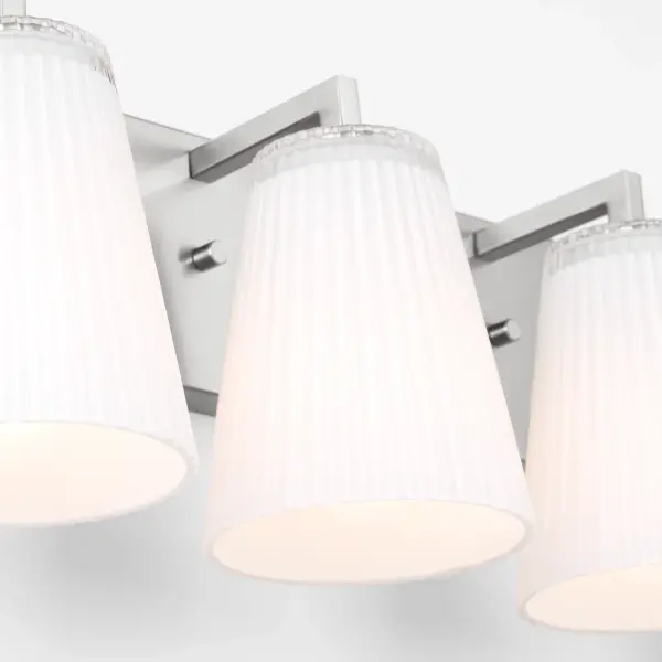 Upson Extra Large Vanity Light in Brushed Nickel - Image 3