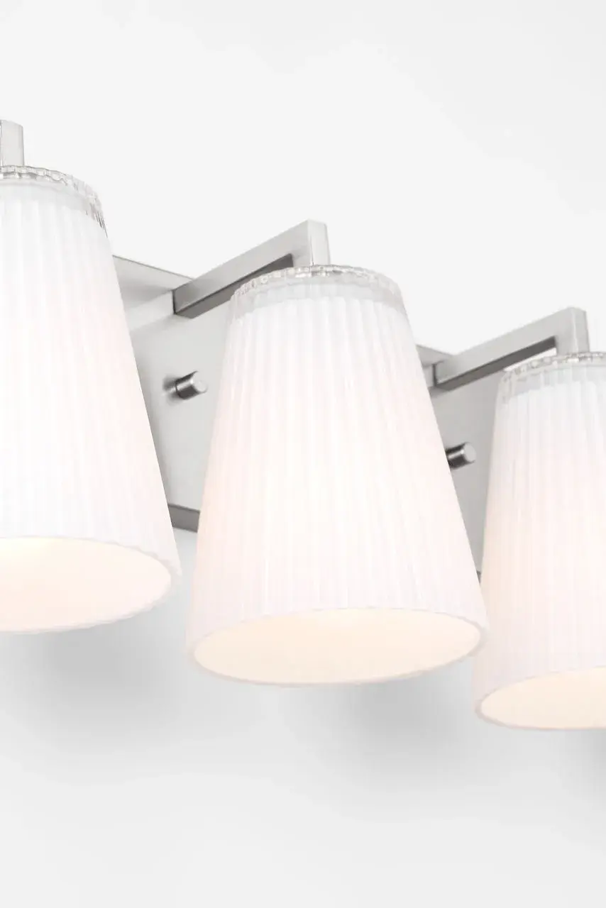 Upson Extra Large Vanity Light in Brushed Nickel - Image 8