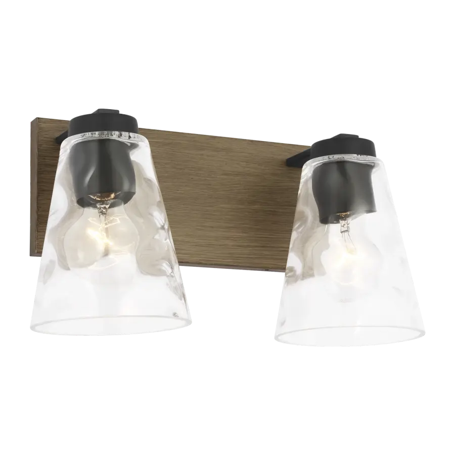Dunton Medium Vanity Light in Midnight Black - Image 1