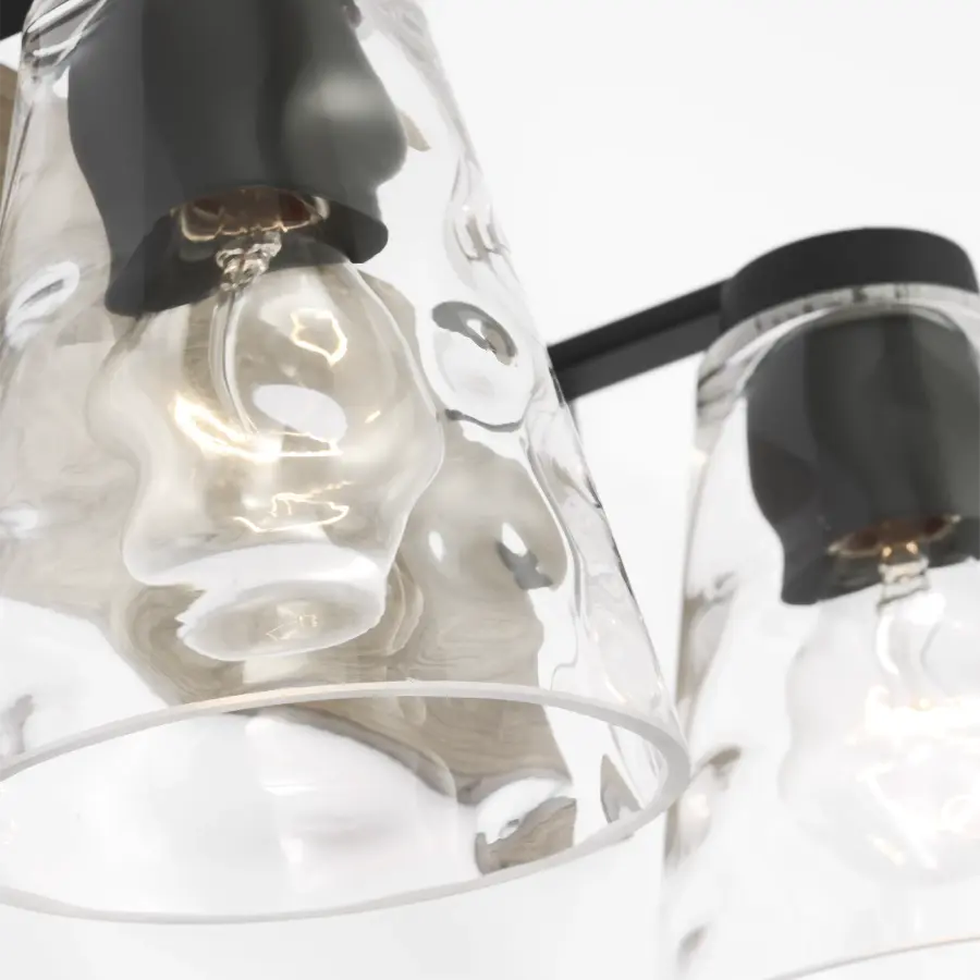 Dunton Medium Vanity Light in Midnight Black - Image 2