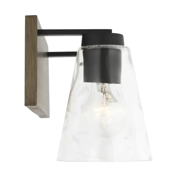 Dunton Medium Vanity Light in Midnight Black - Image 5